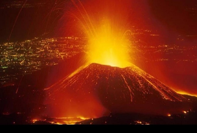 Erupţia vulcanului din Congo