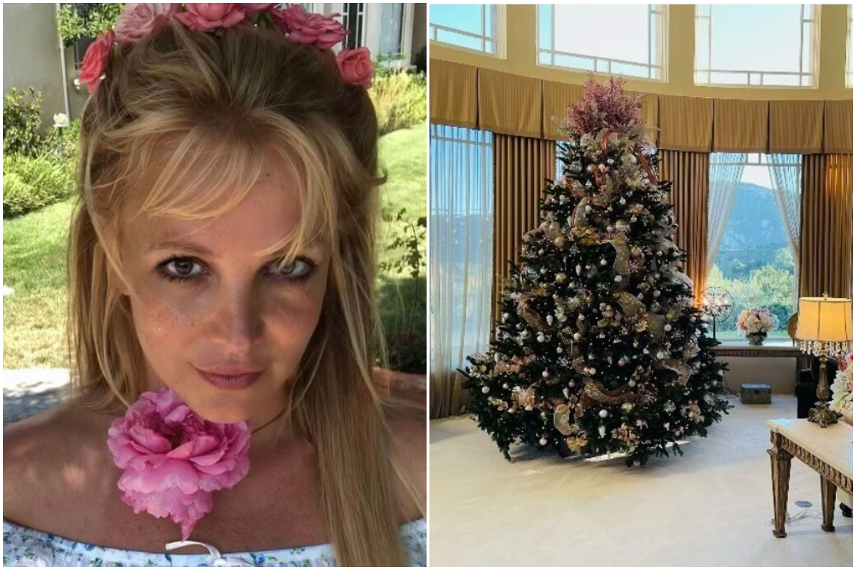 That S Why Britney Spears Decorated The Christmas Tree Oi Canadian