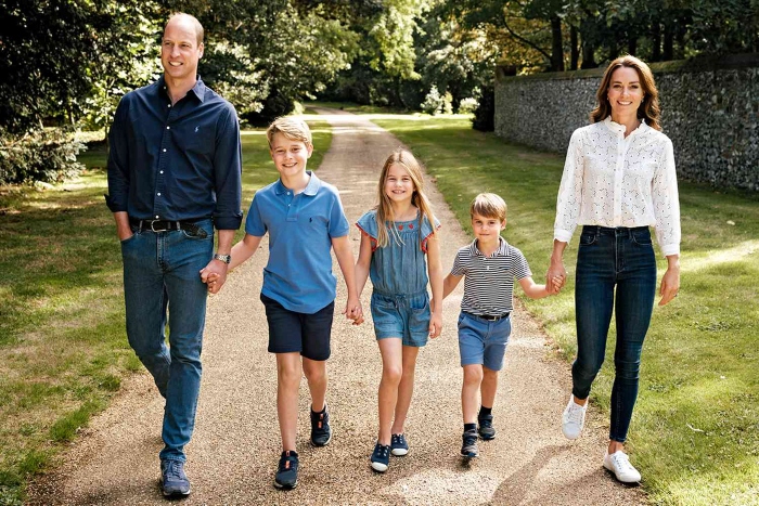 Printul William, Kate Middleton si cei trei copii