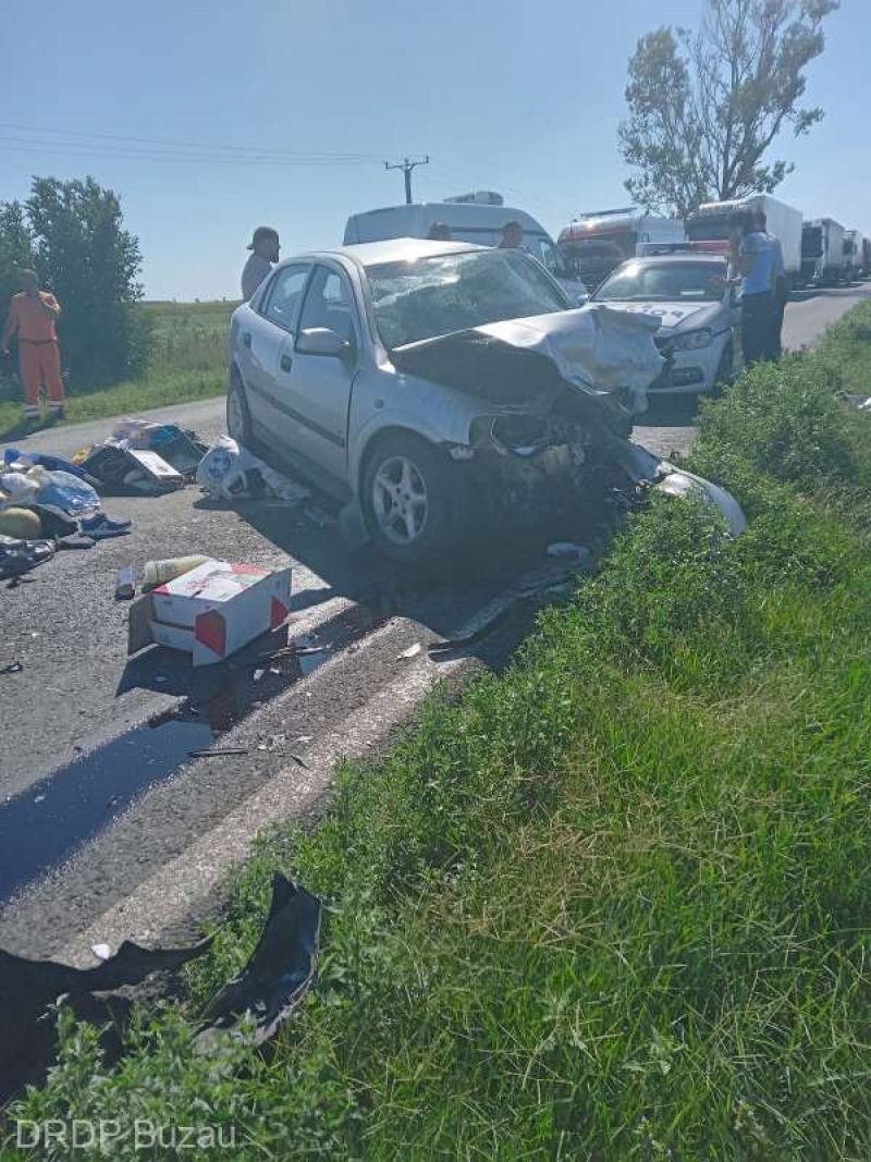 accident Buzău - Brăila