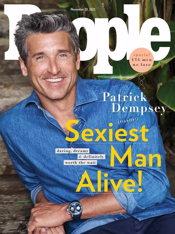 Patrick Dempsey este „cel mai sexy bărbat în viaţă”. „Am fost complet şocat, apoi am început să râd”