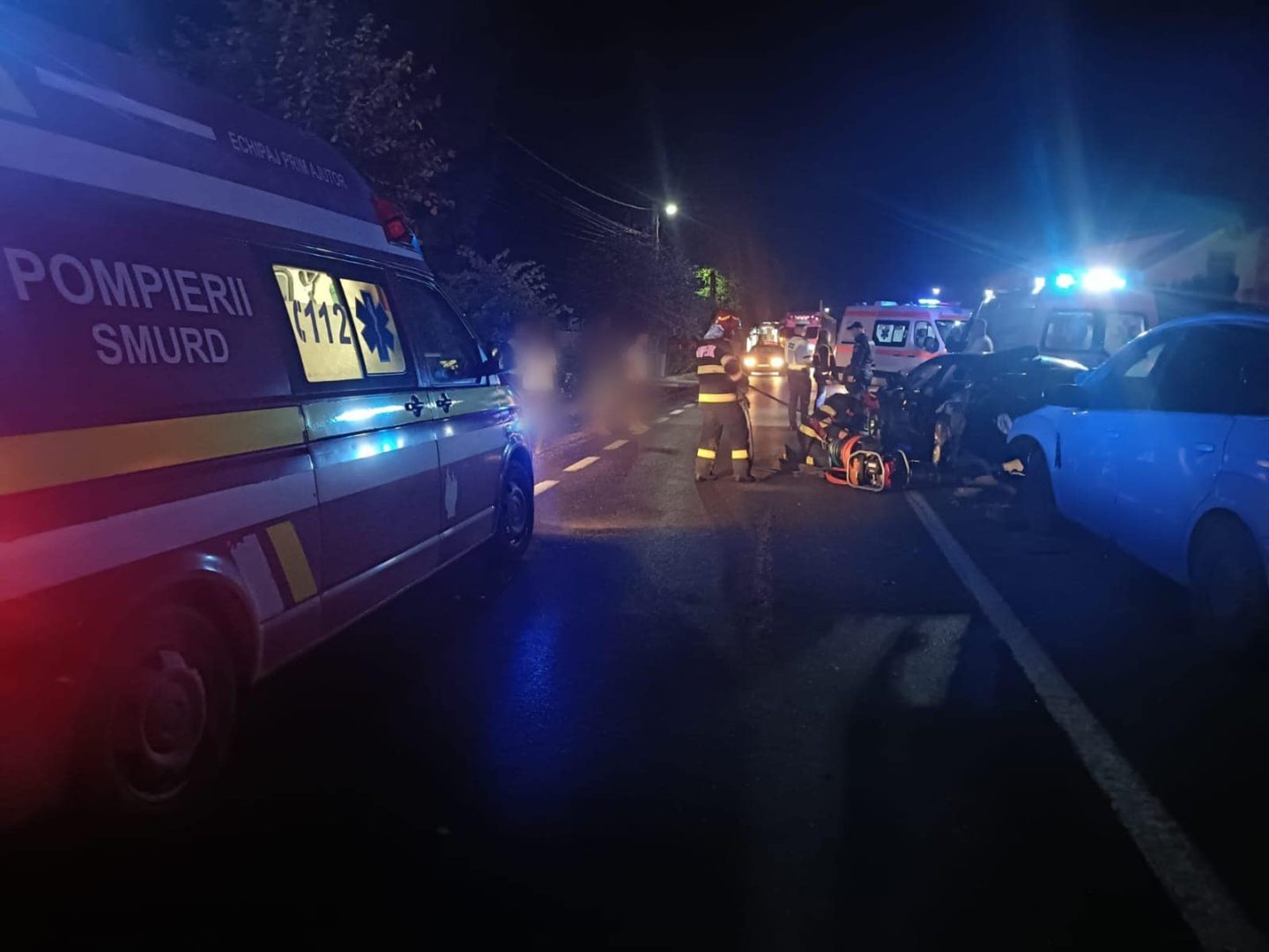 Accident grav pe DN2 E85 în Suceava. Nouă persoane, dintre care cinci copii, au fost răniți