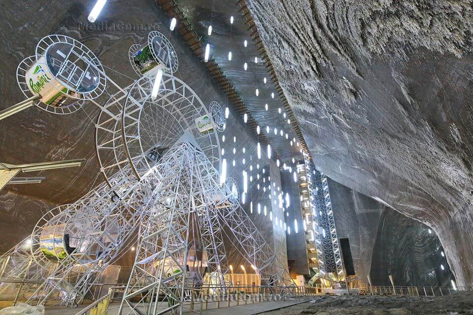 Salina Turda se extinde. Noua mină va avea 10.000 de metri pătrați. Va avea lifturi panoramice și alei suspendate din adâncul pământului