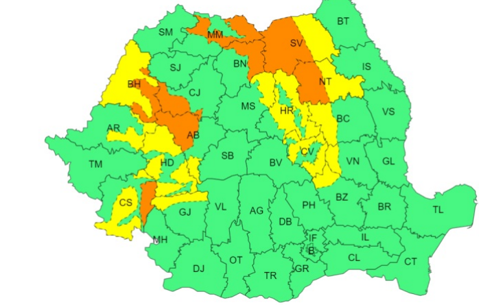 Avertizare meteo