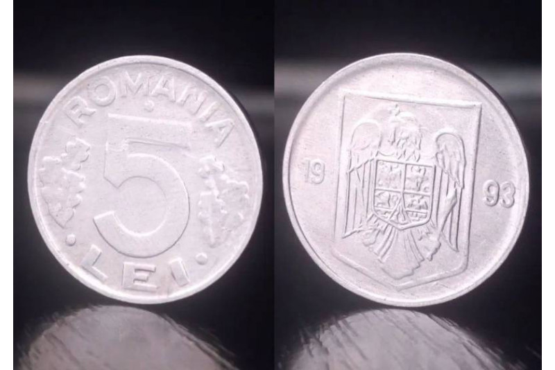 Moneda de 5 lei